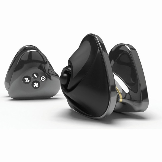 Вибромассажёр MYSTIM HEART'S DESIRE с электростимуляцией, чёрный 46549